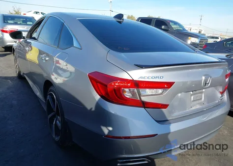 2022 Honda Accord Sport Special Edition из США, поврежденный, VIN 1HGCV1F45NA033660